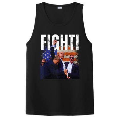 Trump Fist Usa 2024 PosiCharge Competitor Tank