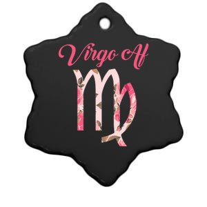 Th Floral Virgo Af Costume Virgo Zodiac Birthday Gift Gift Ceramic Star Ornament