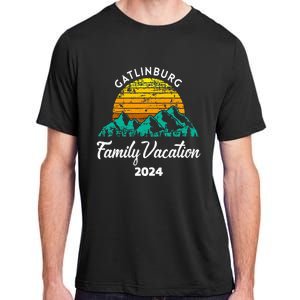 Tennessee Family Vacation Road Trip 2024 Mountain Gatlinburg Adult ChromaSoft Performance T-Shirt