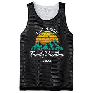 Tennessee Family Vacation Road Trip 2024 Mountain Gatlinburg Mesh Reversible Basketball Jersey Tank