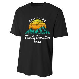 Tennessee Family Vacation Road Trip 2024 Mountain Gatlinburg Performance Sprint T-Shirt