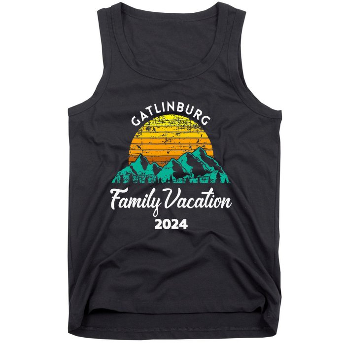 Tennessee Family Vacation Road Trip 2024 Mountain Gatlinburg Tank Top