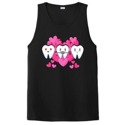 Tooth Fairy Valentines Day Dentist Dear Dental Assistant Cute Gift PosiCharge Competitor Tank