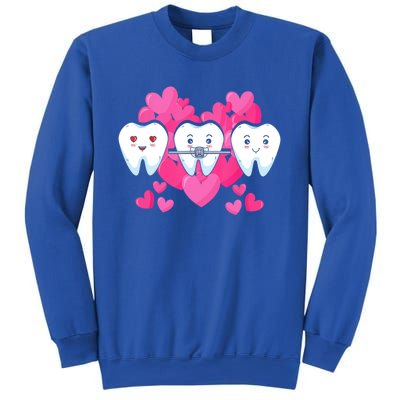 Tooth Fairy Valentines Day Dentist Dear Dental Assistant Cute Gift Sweatshirt