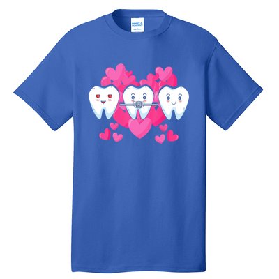 Tooth Fairy Valentines Day Dentist Dear Dental Assistant Cute Gift Tall T-Shirt