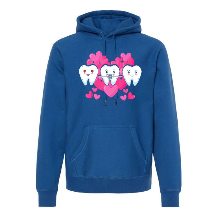 Tooth Fairy Valentines Day Dentist Dear Dental Assistant Cute Gift Premium Hoodie