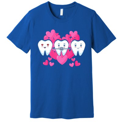 Tooth Fairy Valentines Day Dentist Dear Dental Assistant Cute Gift Premium T-Shirt