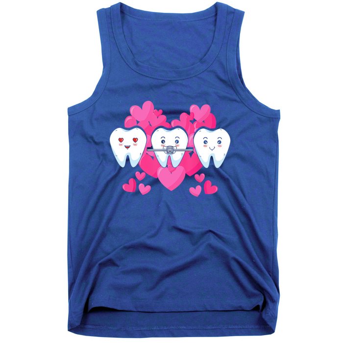 Tooth Fairy Valentines Day Dentist Dear Dental Assistant Cute Gift Tank Top