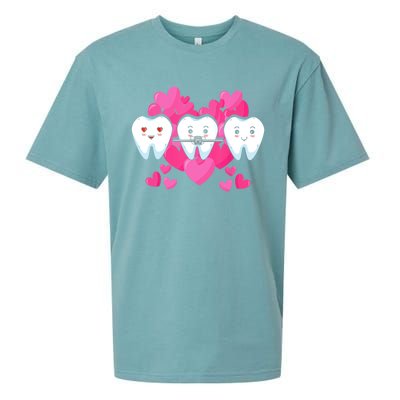 Tooth Fairy Valentines Day Dentist Dear Dental Assistant Cute Gift Sueded Cloud Jersey T-Shirt