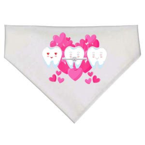 Tooth Fairy Valentines Day Dentist Dear Dental Assistant Cute Gift USA-Made Doggie Bandana