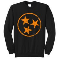 Tennessee Flag Vintage Grunge Distressed Graphic Sweatshirt