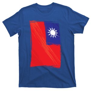 Taiwan Flag Vertical Flag Country Taiwanese Flag Gift T-Shirt