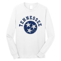 Tennessee Flag Vintage Fade Long Sleeve Shirt