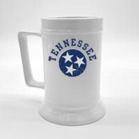 Tennessee Flag Vintage Fade Beer Stein