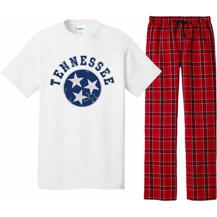 Tennessee Flag Vintage Fade Pajama Set