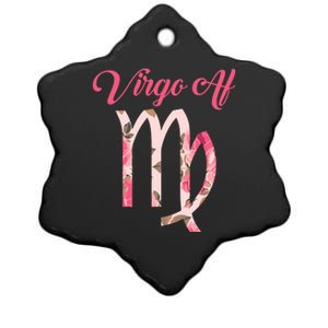 Th Floral Virgo Af Costume Virgo Zodiac Birthday Gift Meaningful Gift Ceramic Star Ornament