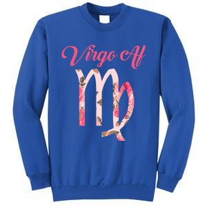 Th Floral Virgo Af Costume Virgo Zodiac Birthday Gift Meaningful Gift Sweatshirt