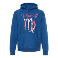 Th Floral Virgo Af Costume Virgo Zodiac Birthday Gift Meaningful Gift Premium Hoodie