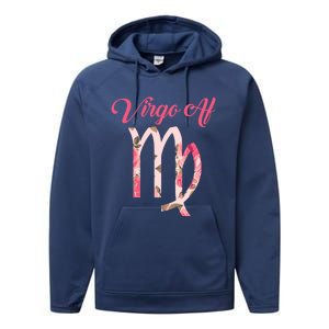 Th Floral Virgo Af Costume Virgo Zodiac Birthday Gift Meaningful Gift Performance Fleece Hoodie