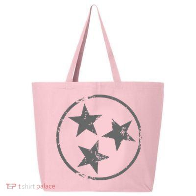 Tennessee Flag Vintage Grunge Distressed Graphic 25L Jumbo Tote