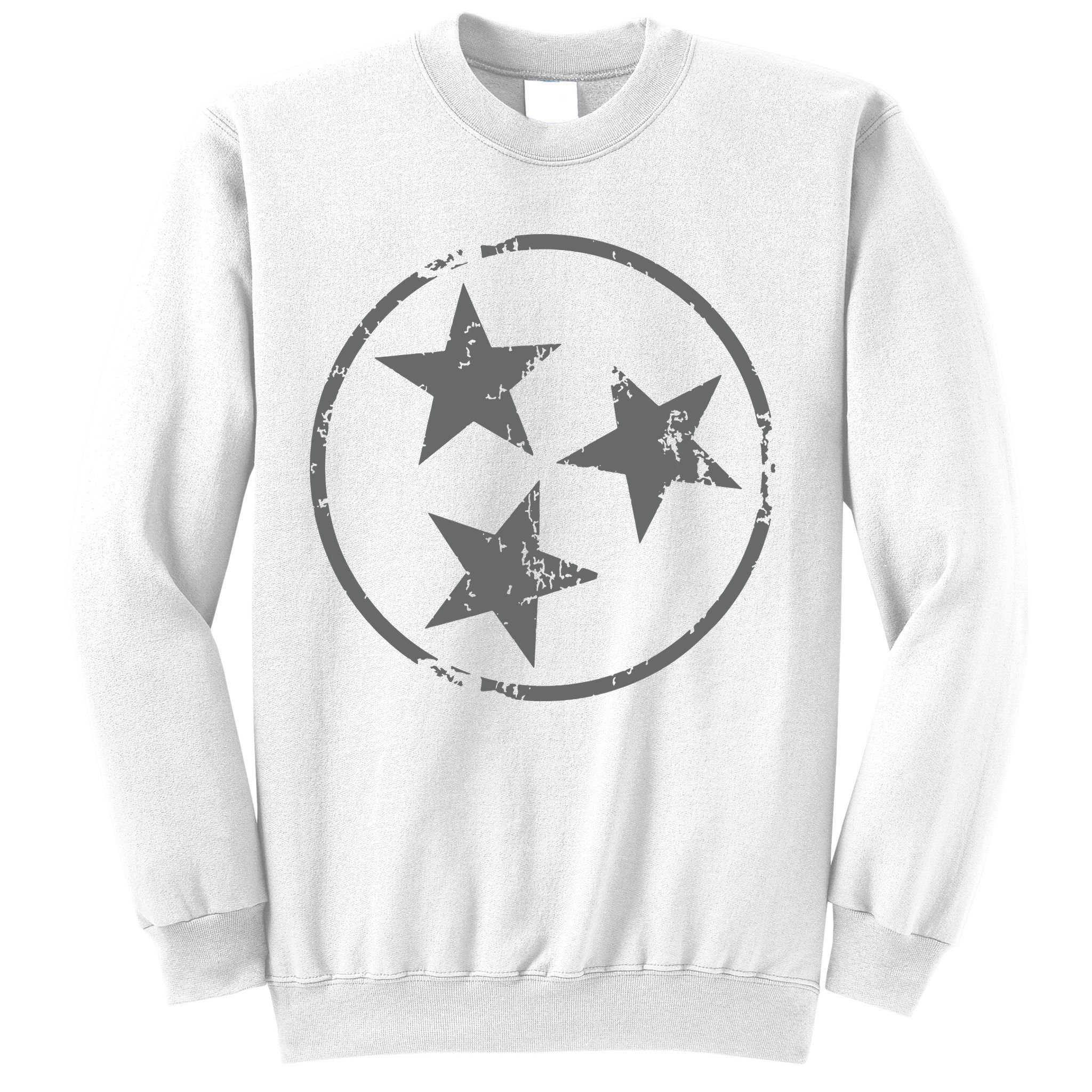 Tennessee Flag Vintage Grunge Distressed Graphic Sweatshirt