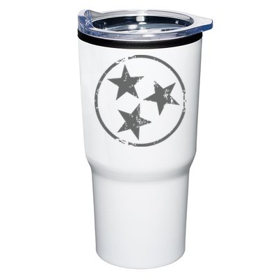 Tennessee Flag Vintage Grunge Distressed Graphic Tumbler