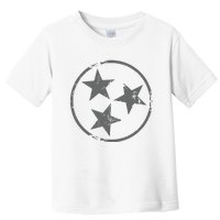 Tennessee Flag Vintage Grunge Distressed Graphic Toddler T-Shirt