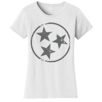 Tennessee Flag Vintage Grunge Distressed Graphic Women's T-Shirt