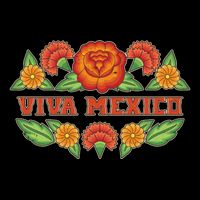 Traditional Floral Viva Mexico Kids T-Shirt