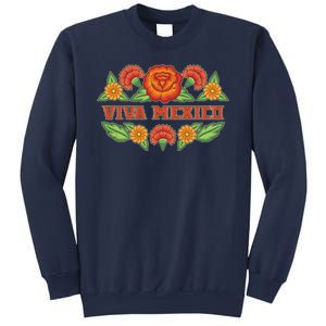 Traditional Floral Viva Mexico Sweatshirt