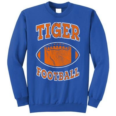 Tiger Football Vintage Distressed Great Gift Sweatshirt