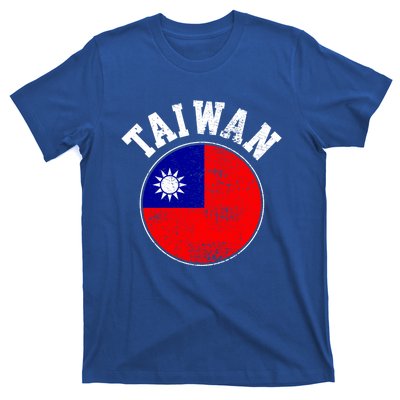 Taiwan Flag Vintage Gift T-Shirt