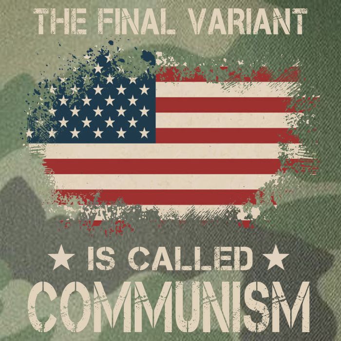 The Final Variant Is Called Communism Legacy Tie Dye Trucker Hat