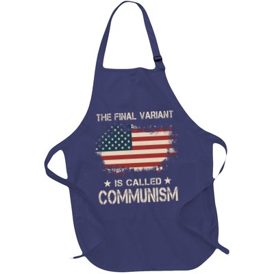 The Final Variant Is Called Communism Full-Length Apron With Pockets
