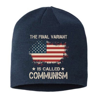 The Final Variant Is Called Communism Sustainable Beanie