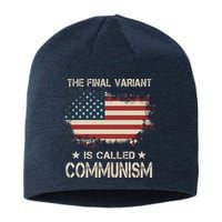 The Final Variant Is Called Communism Sustainable Beanie