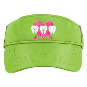 Tooth Fairy Valentine's Day Dentist Dear Dental Assistant Adult Drive Performance Visor