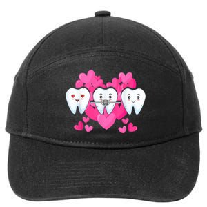 Tooth Fairy Valentine's Day Dentist Dear Dental Assistant 7-Panel Snapback Hat