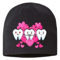 Tooth Fairy Valentine's Day Dentist Dear Dental Assistant Sustainable Beanie