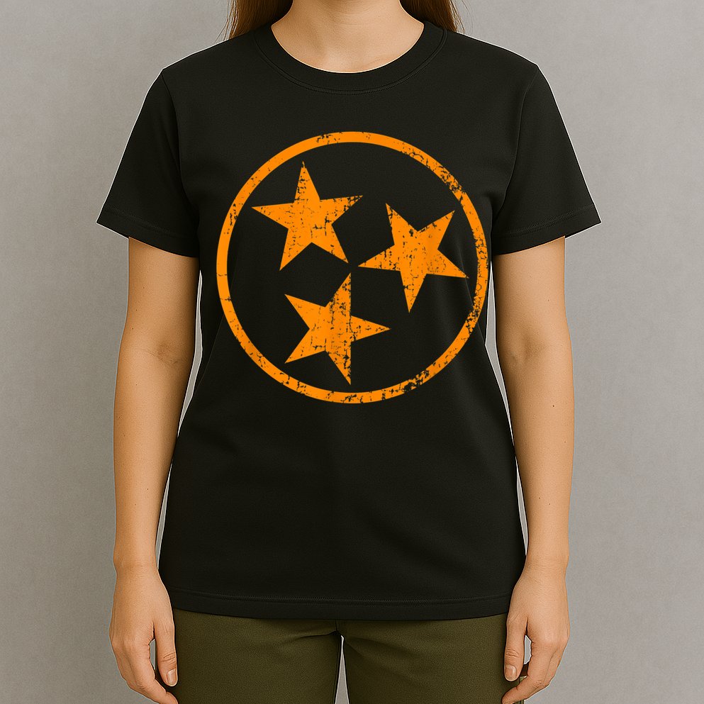 Tennessee Flag Vintage Grunge Distressed Graphic T-Shirt