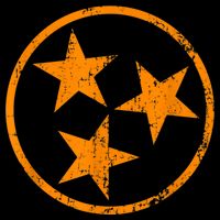 Tennessee Flag Vintage Grunge Distressed Graphic T-Shirt