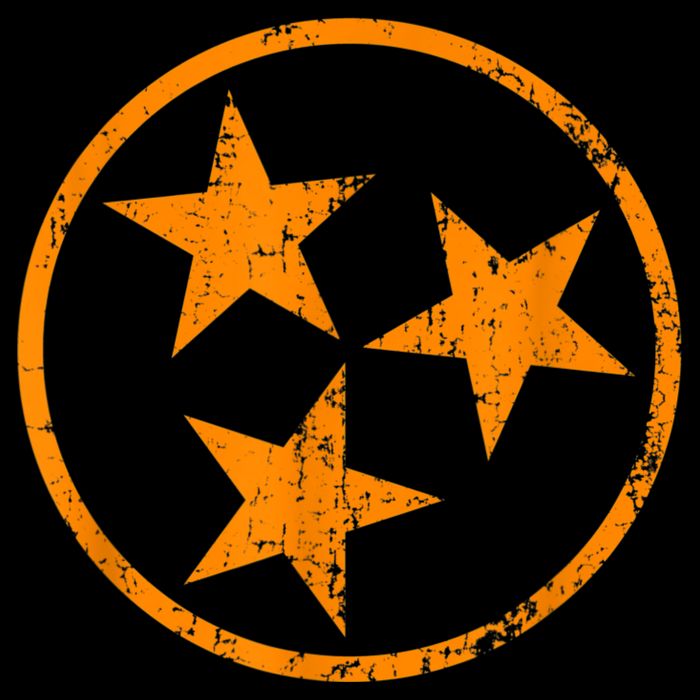 Tennessee Flag Vintage Grunge Distressed Graphic T-Shirt