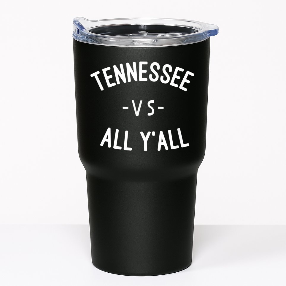 Tennessee Football VS All Yall Knoxville Tumbler