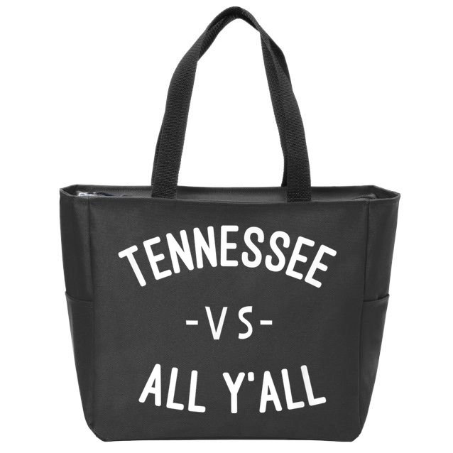 Tennessee Football VS All Yall Knoxville Zip Tote Bag