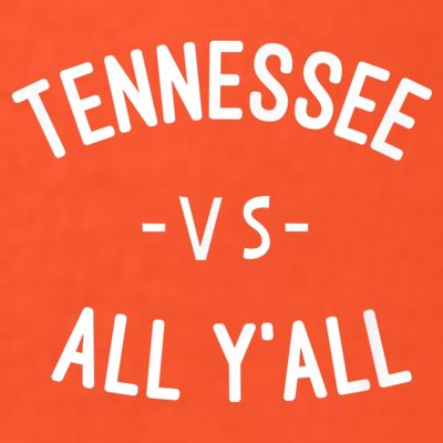 Tennessee Football VS All Yall Knoxville T-Shirt