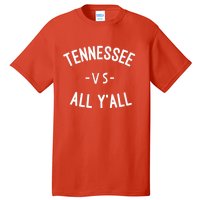 Tennessee Football VS All Yall Knoxville Tall T-Shirt