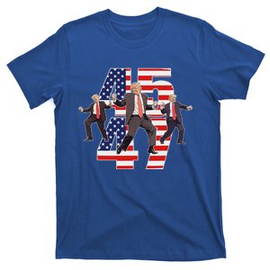 Trump Funny Victory Dance Trump Dancing America 47 T-Shirt