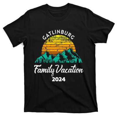 Tennessee Family Vacation Road Trip 2024 Mountain Gatlinburg T-Shirt