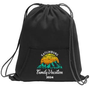 Tennessee Family Vacation Road Trip 2024 Mountain Gatlinburg Sweatshirt Cinch Pack Bag