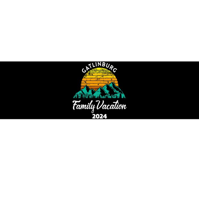 Tennessee Family Vacation Road Trip 2024 Mountain Gatlinburg Bumper Sticker